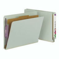 End Tab Classification Folders with 1 Divider